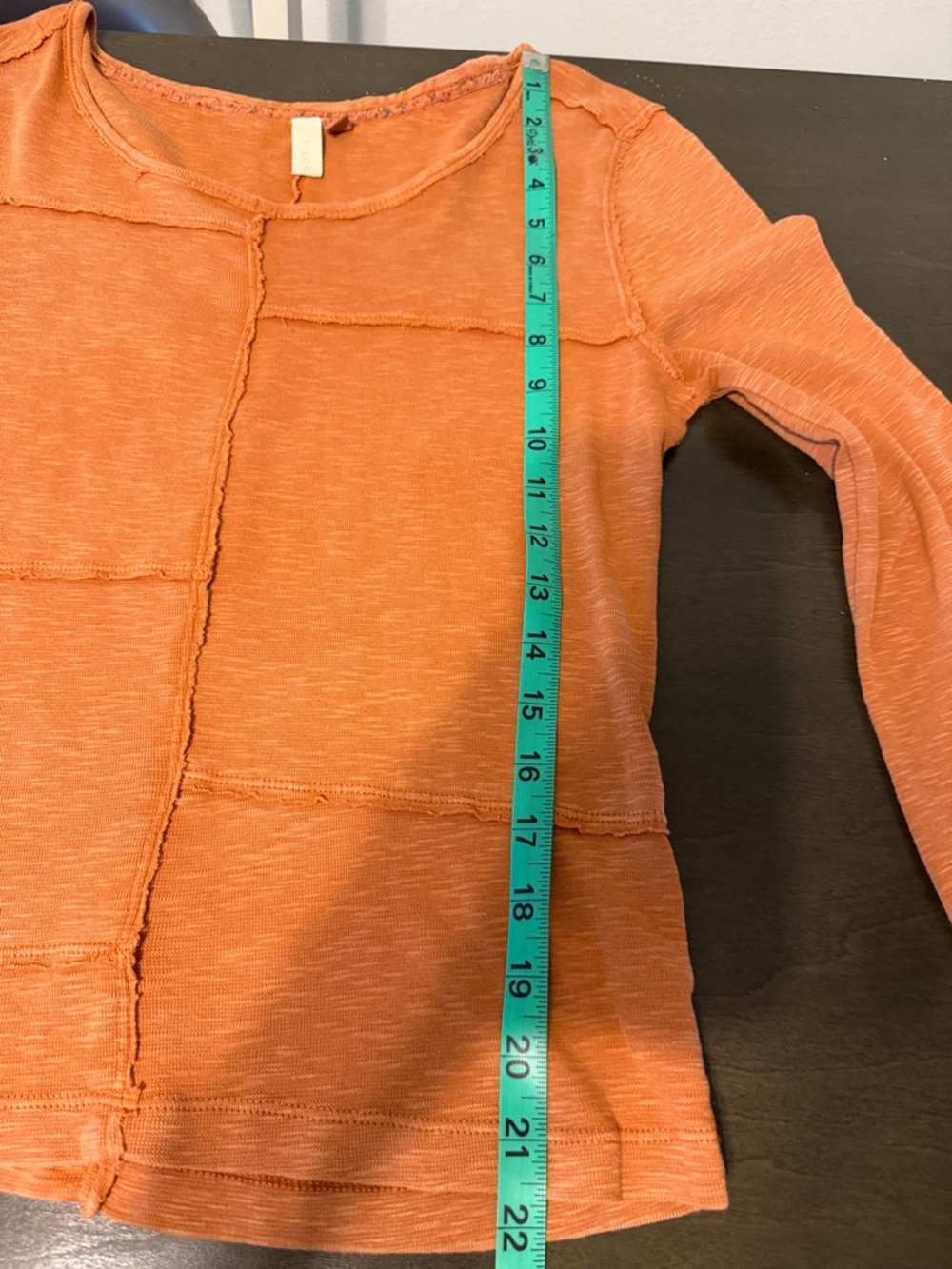 Pilcro Rust-Toned Knit Long Sleeve Top - Picture 6 of 10